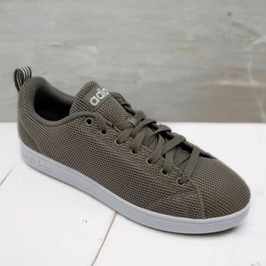 Adidas Men’s VS Advantage Clean Tennis Shoe Olive Green Sneakers Size 8